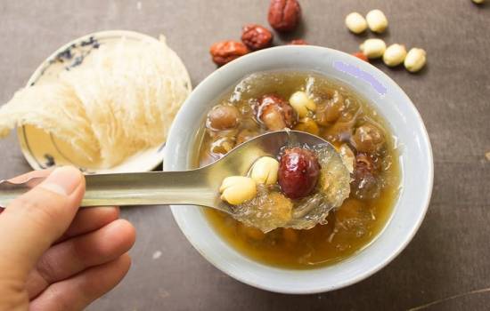 Cách chưng yến táo đỏ nhãn nhục thơm ngon bổ dưỡng, chuẩn vị