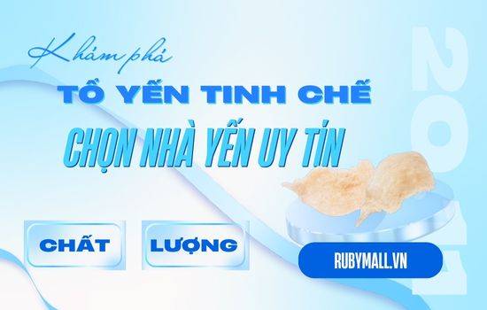 TỔ YẾN TINH CHẾ LÀ GÌ ? CÁCH MUA TỔ YẾN TINH CHẾ UY TÍN NHÀ RUBYMALL